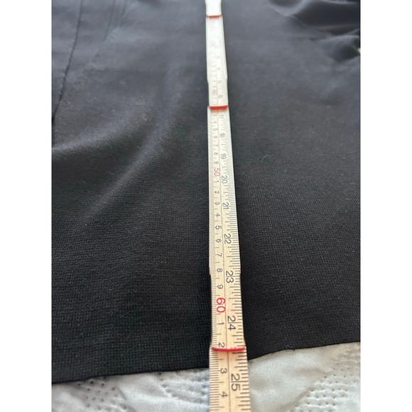 Cyrus Open Front Cardigan Sweater XL Black Shawl Collar Perforated NWT - Picture 10 of 10